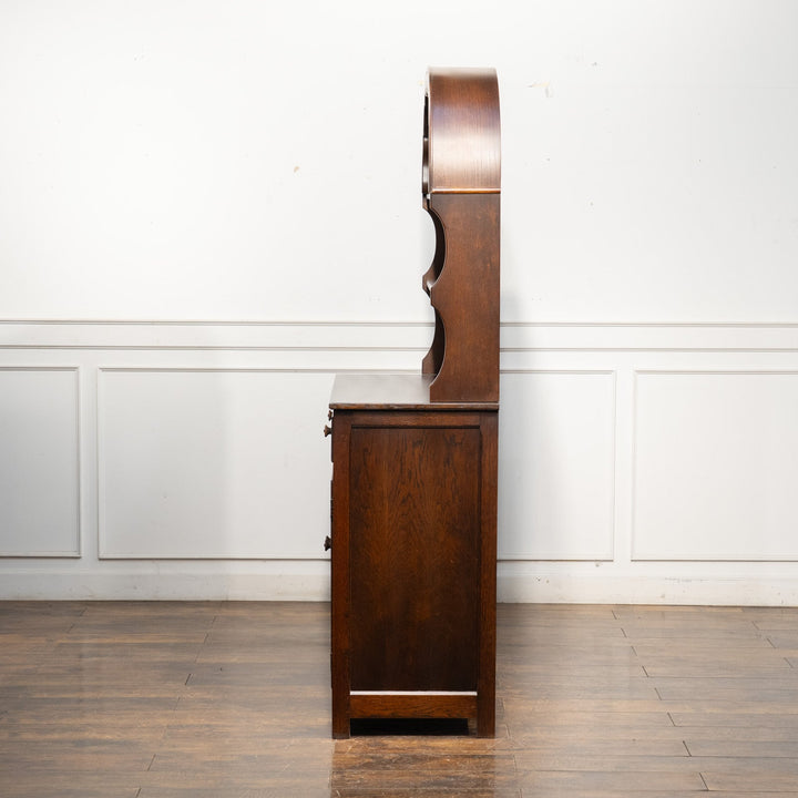 丸みを帯びたデザインはトラディショナルな印象 オーク オープンカップボード /25I