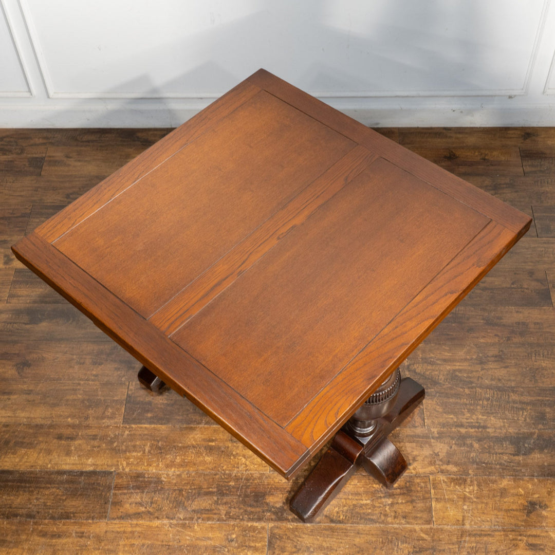 気品を感じるバルボスレッグが特徴的 ドローリーフ 伸長式ダイニングテーブル /25I