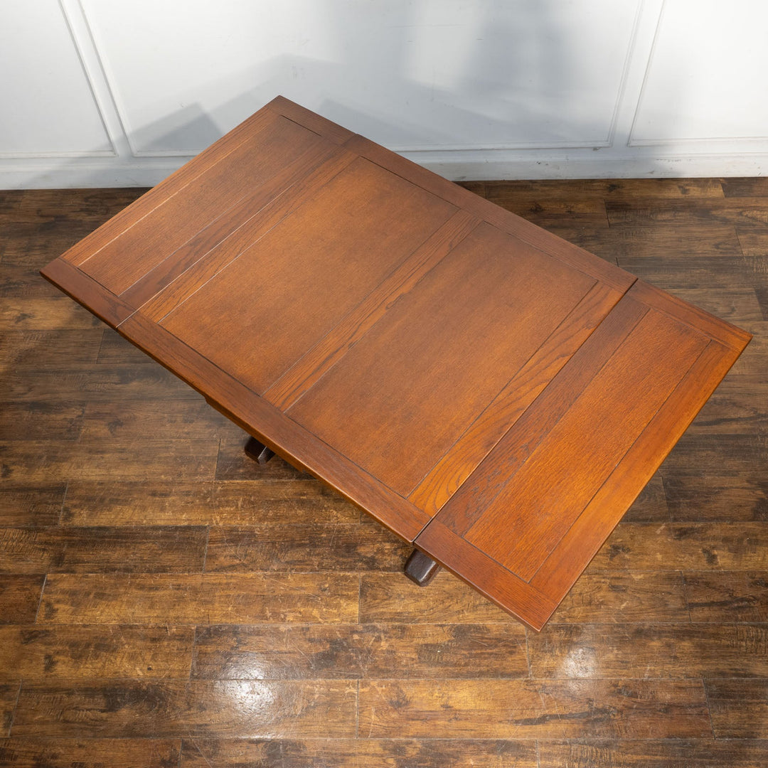 気品を感じるバルボスレッグが特徴的 ドローリーフ 伸長式ダイニングテーブル /25I