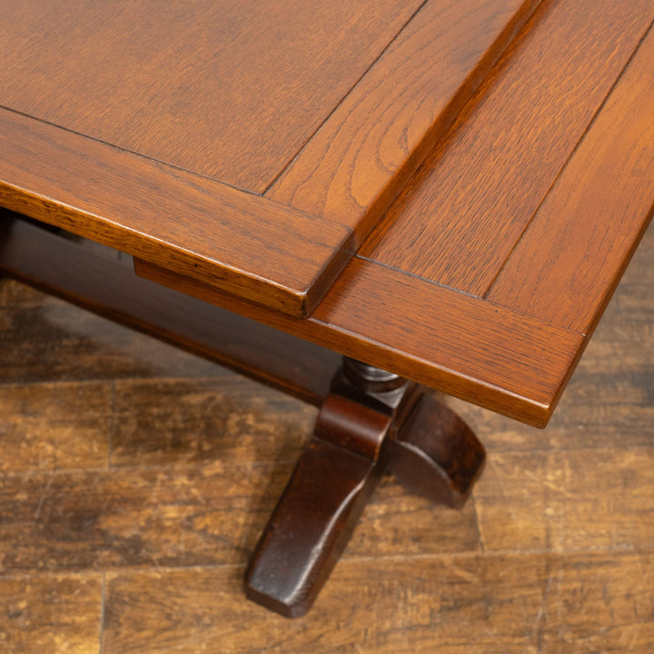 気品を感じるバルボスレッグが特徴的 ドローリーフ 伸長式ダイニングテーブル /25I