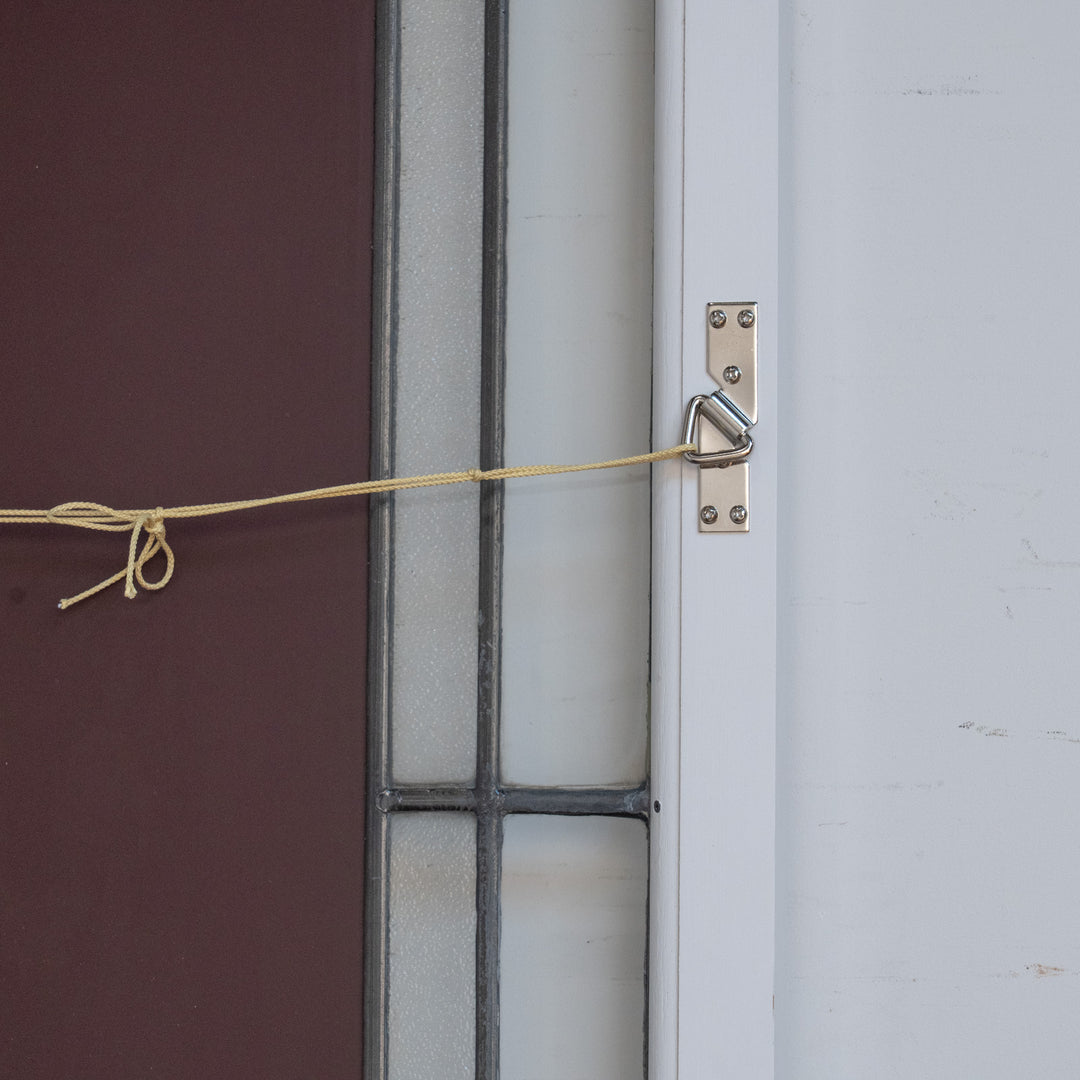 シンプルなステンドグラスとの組み合わせが抜群 ウォールミラー /22L-B