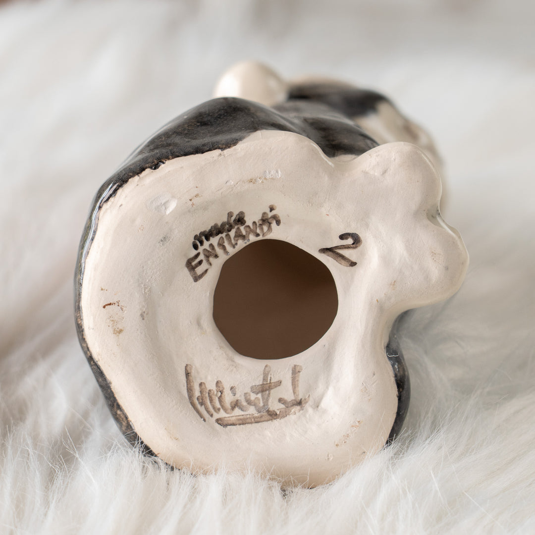 【Winstanley Cat ウィンスタンレイ キャット】サンタ帽を被った姿がチャーミング タキシード 白黒猫 /25L