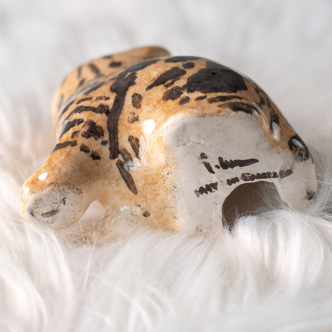 【Winstanley Cat ウィンスタンレイ キャット】興味深げに眺める姿が可愛らしい ベンガル ヒョウ柄猫 /25L