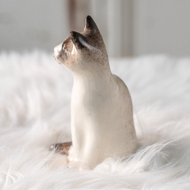 【Winstanley Cat ウィンスタンレイ キャット】すらりとした美しいフォルムに見惚れる ブルーアイ サイアミーズ シャム猫 /25L