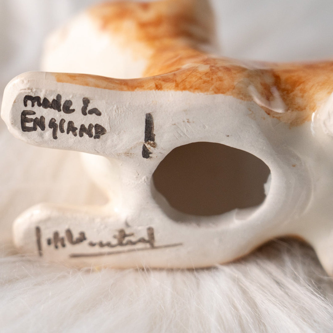 【Winstanley Cat ウィンスタンレイ キャット】今にも飛びかかりそうな躍動感あるフォルム ジンジャー 茶トラ猫 /25L