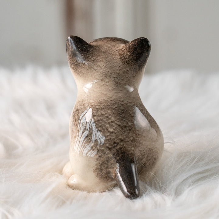 【Winstanley Cat ウィンスタンレイ キャット】丸々したフォルムがキュート ブルーアイ サイアミーズ シャム猫 /25L