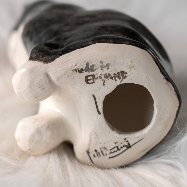 【Winstanley Cat ウィンスタンレイ キャット】愛嬌のある表情や柄が目を惹く タキシード 白黒猫 /25L-A