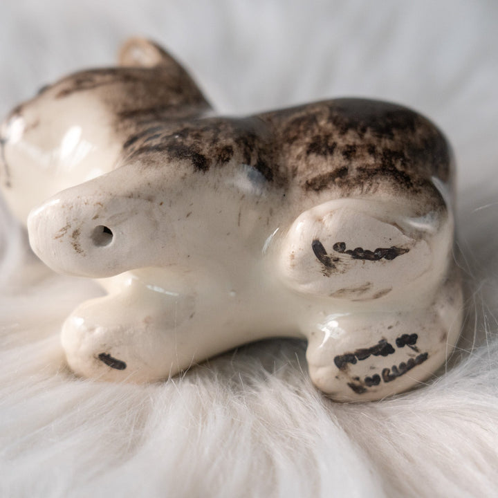 【Winstanley Cat ウィンスタンレイ キャット】クリームパンの様な手が愛らしい シルバータビー サバトラ猫 /25L