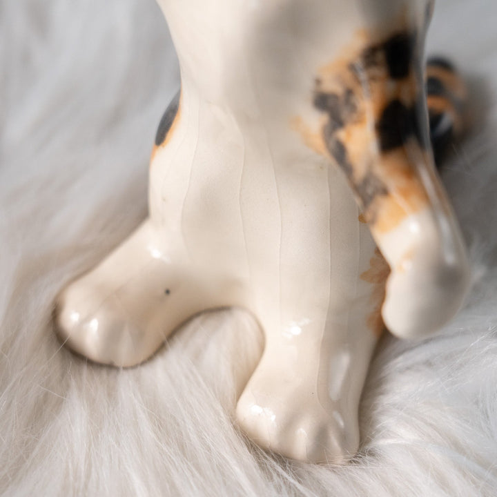 【Winstanley Cat ウィンスタンレイ キャット】獲物を捕まえようとしてるフォルムを表現 キャリコ 三毛猫 /25L