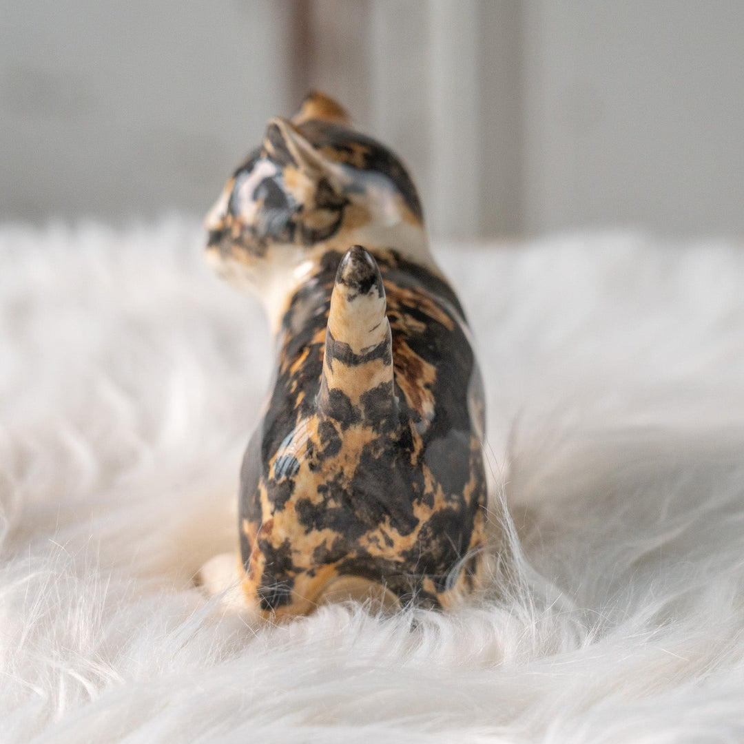 【Winstanley Cat ウィンスタンレイ キャット】ちょこんとした尻尾がキュート キャリコ 三毛猫 /25L