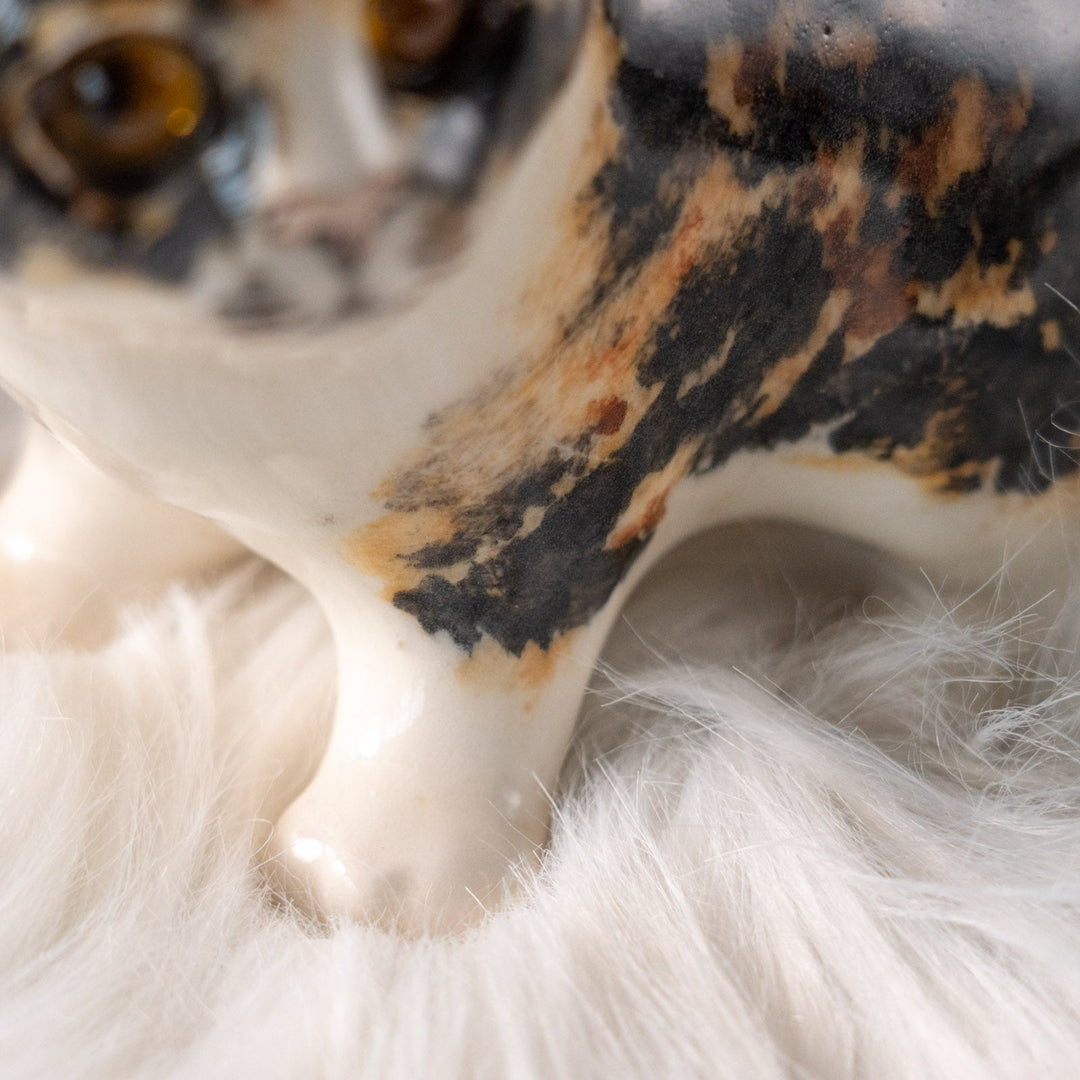 【Winstanley Cat ウィンスタンレイ キャット】ちょこんとした尻尾がキュート キャリコ 三毛猫 /25L