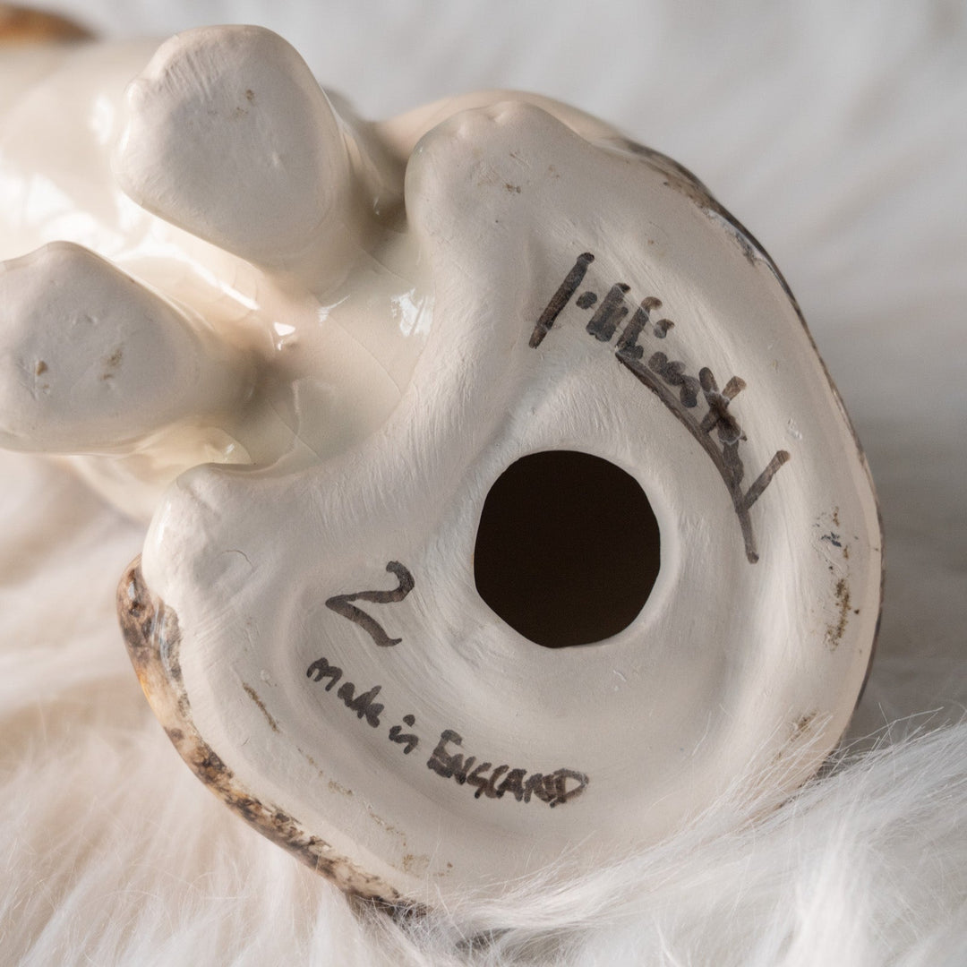 【Winstanley Cat ウィンスタンレイ キャット】こちらを警戒してる表情がリアル キャリコタビー 三毛トラ猫 /25L