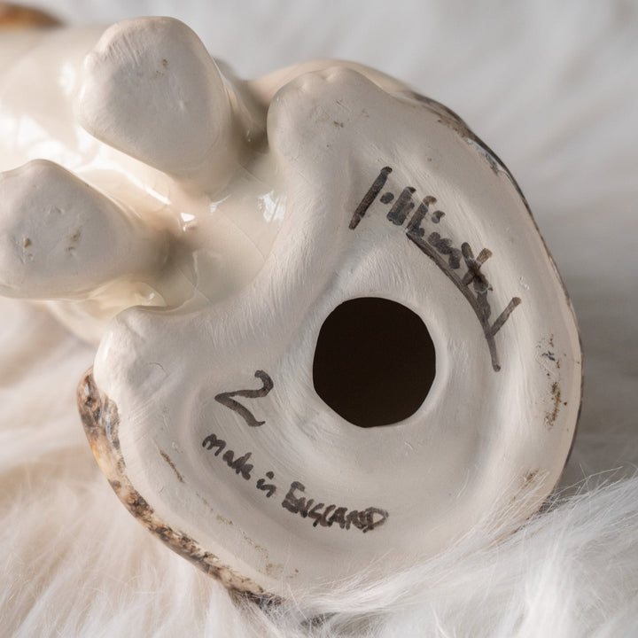 【Winstanley Cat ウィンスタンレイ キャット】こちらを警戒してる表情がリアル キャリコタビー 三毛トラ猫 /25L