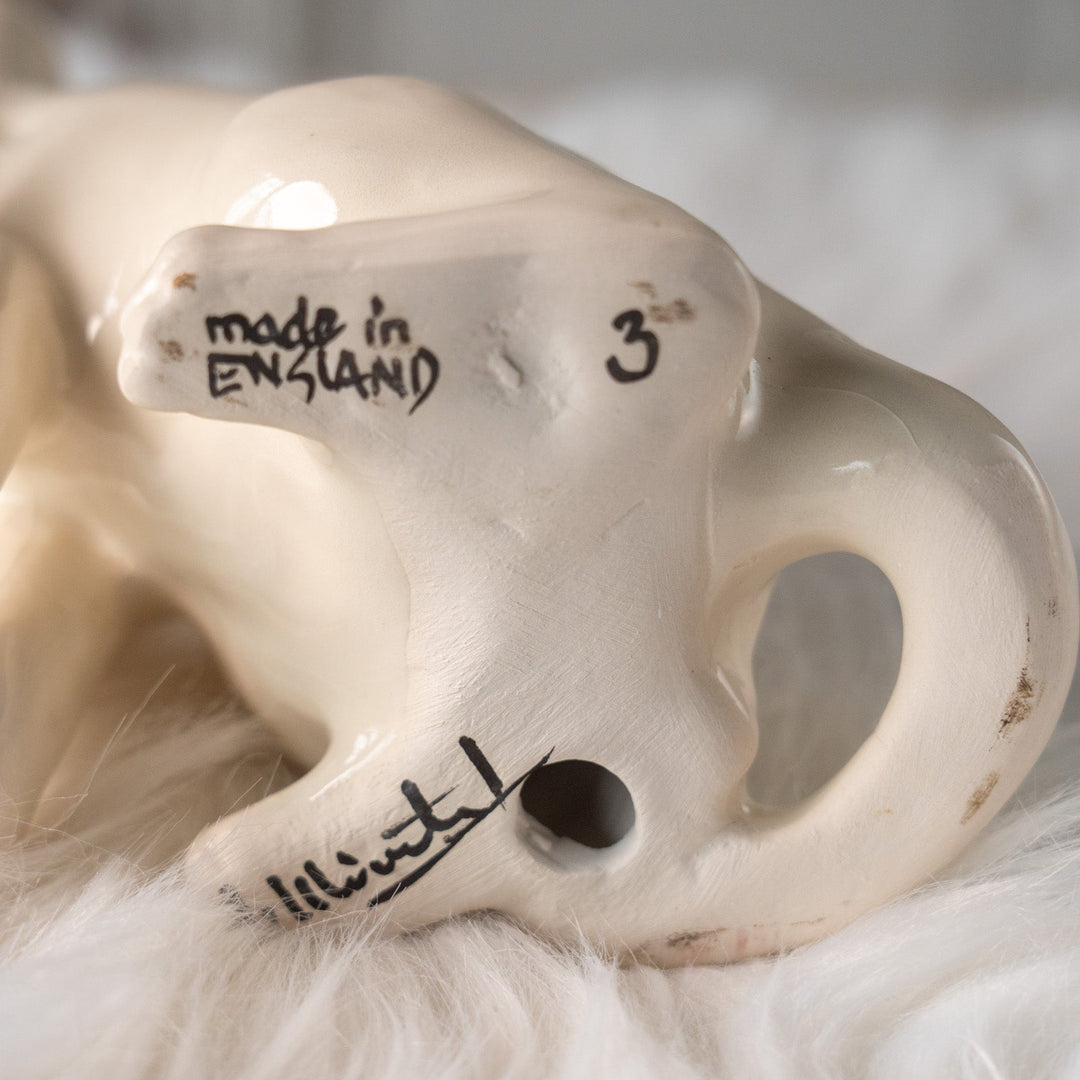 【Winstanley Cat ウィンスタンレイ キャット】大きく美しいオッドアイが神秘的 スノーウィー 白猫 /25L