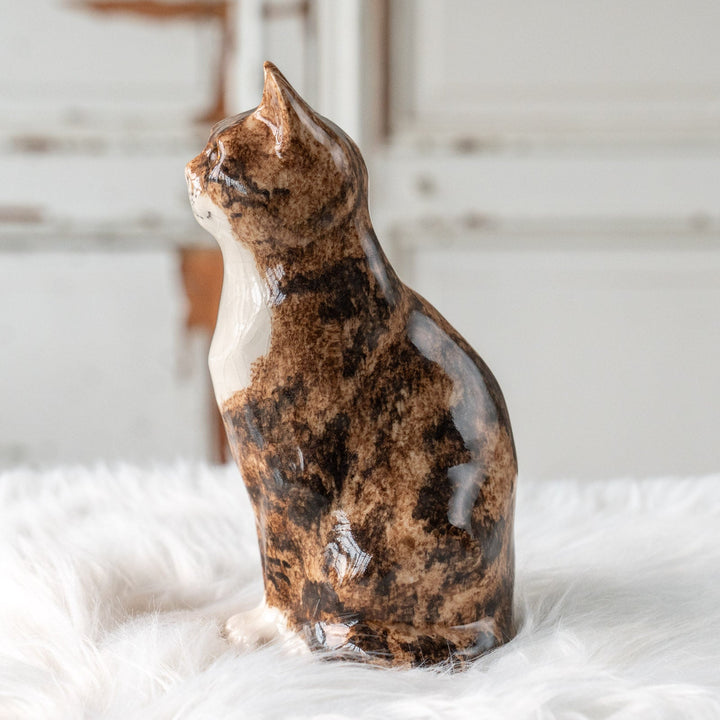 【Winstanley Cat ウィンスタンレイ キャット】ちょこんと座った姿が可愛らしい ブラウンタビー 茶トラ /25J