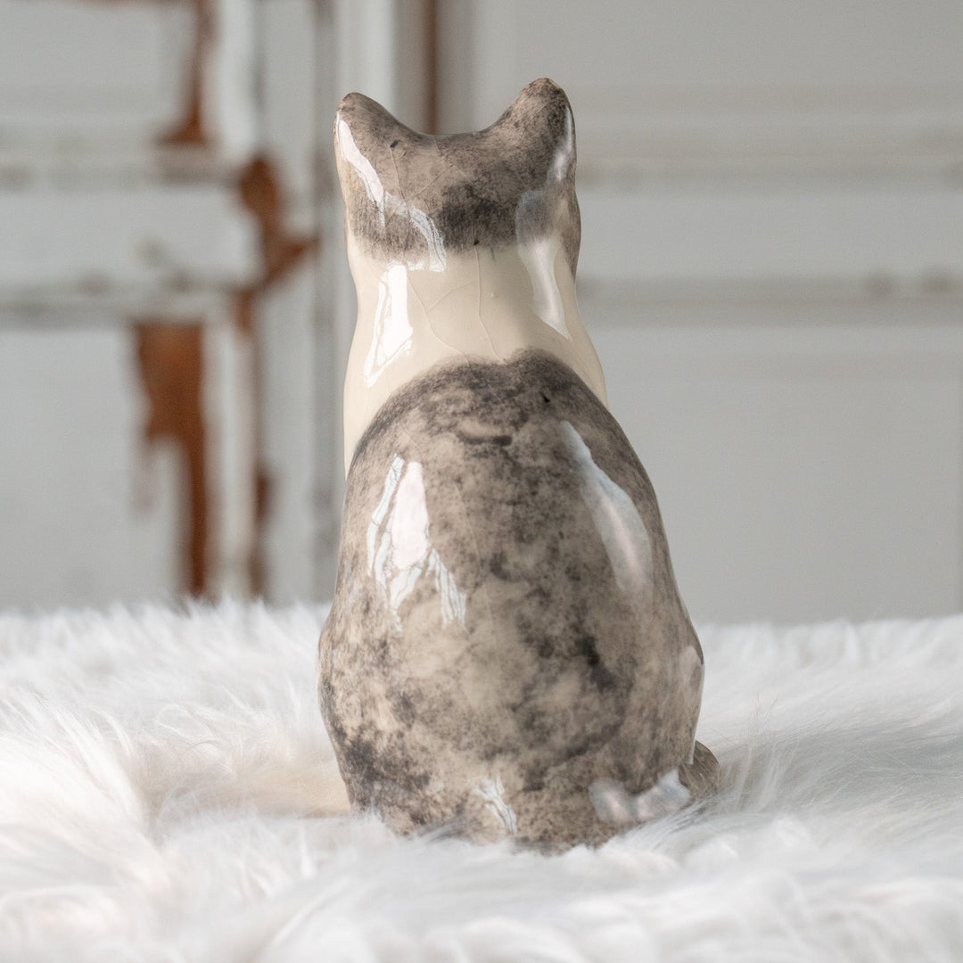 【Winstanley Cat ウィンスタンレイ キャット】胸元のハートマークがチャームポイント バイカラー ブチ猫 /25L