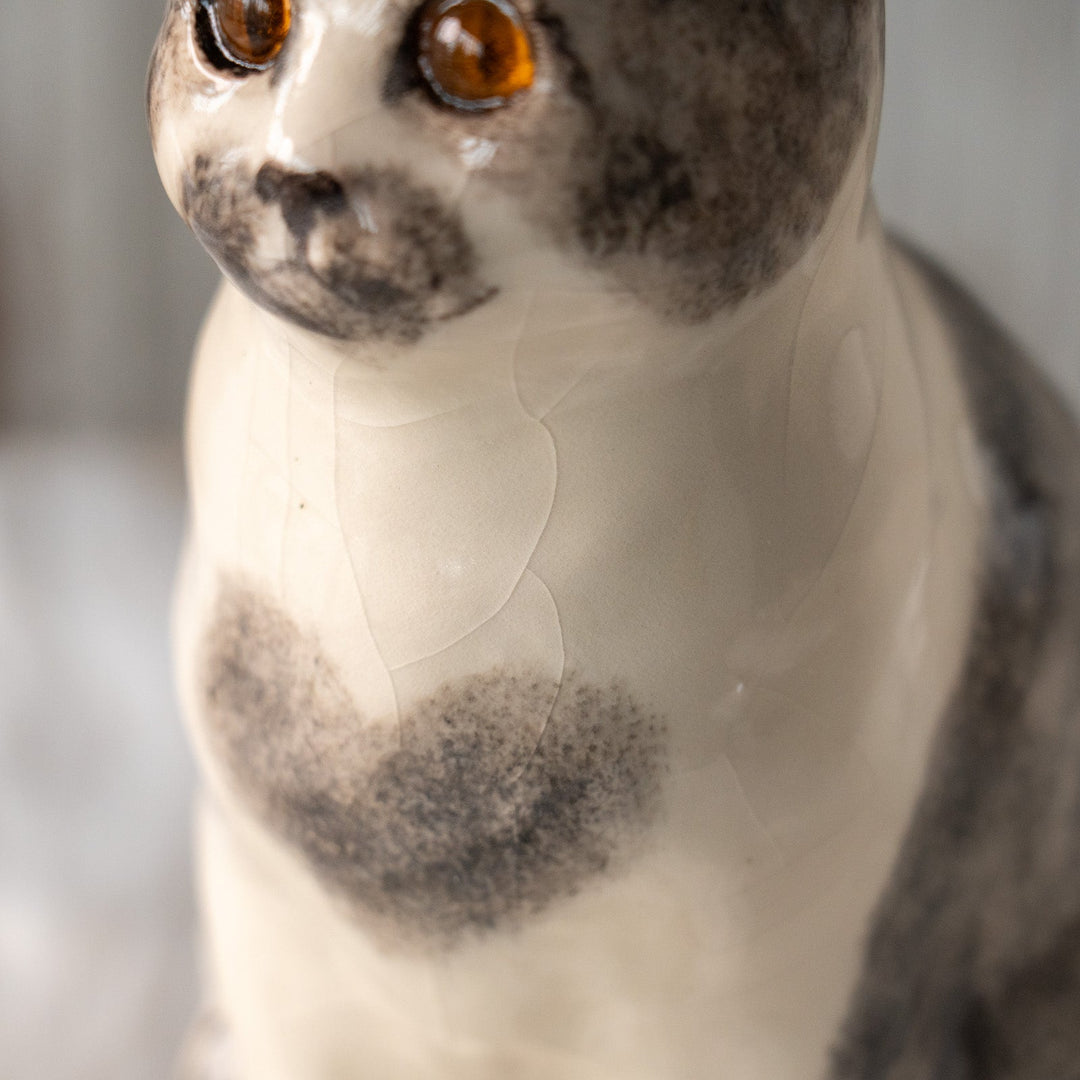 【Winstanley Cat ウィンスタンレイ キャット】胸元のハートマークがチャームポイント バイカラー ブチ猫 /25L