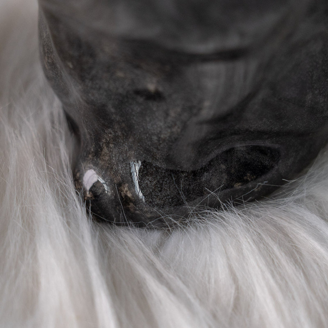 【Winstanley Cat ウィンスタンレイ キャット】両足をきゅっと揃えた上品な佇まい タキシード 白黒猫 /25L-A