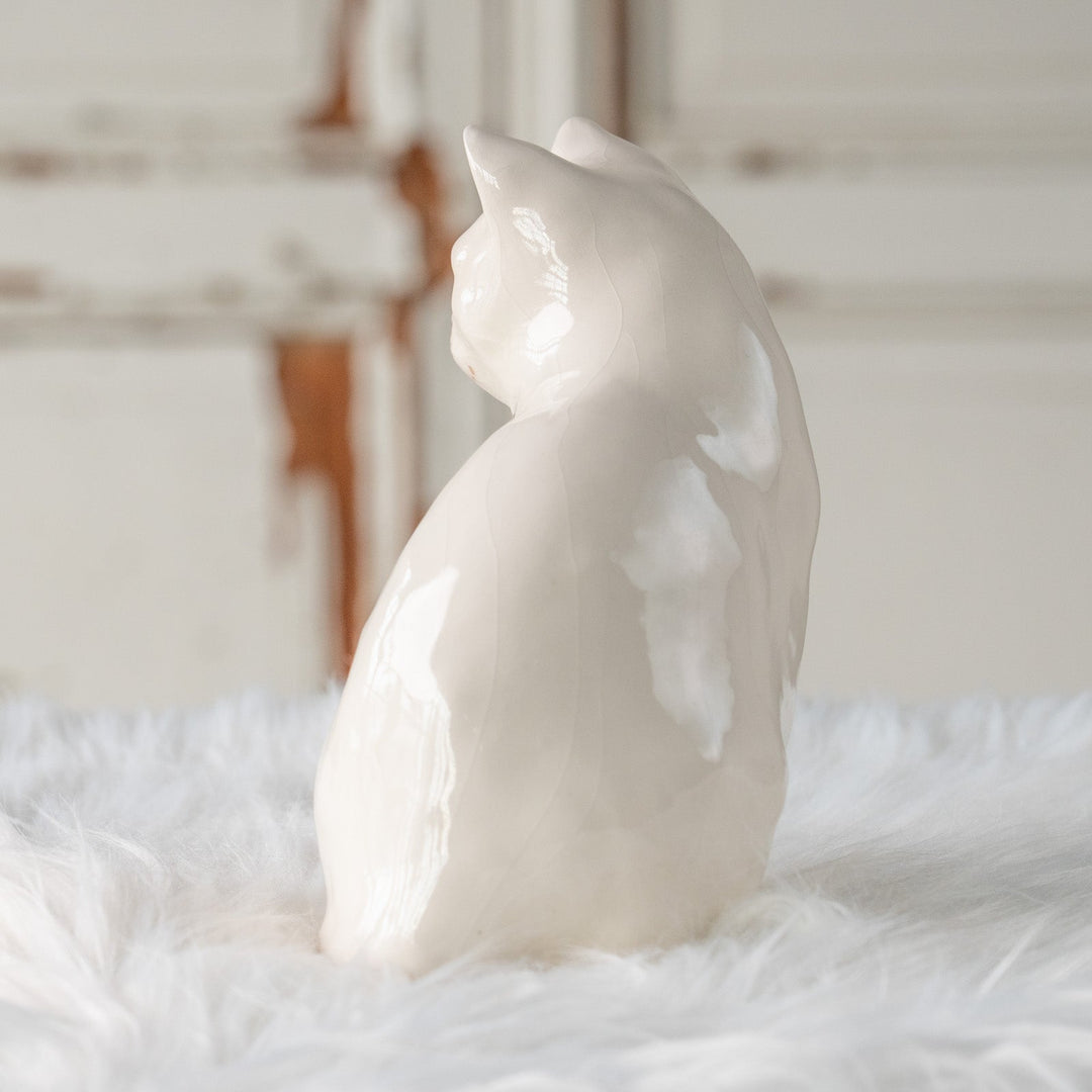 【Winstanley Cat ウィンスタンレイ キャット】真っ白なボディにオッドアイが美しい スノーウィー 白猫 /25L