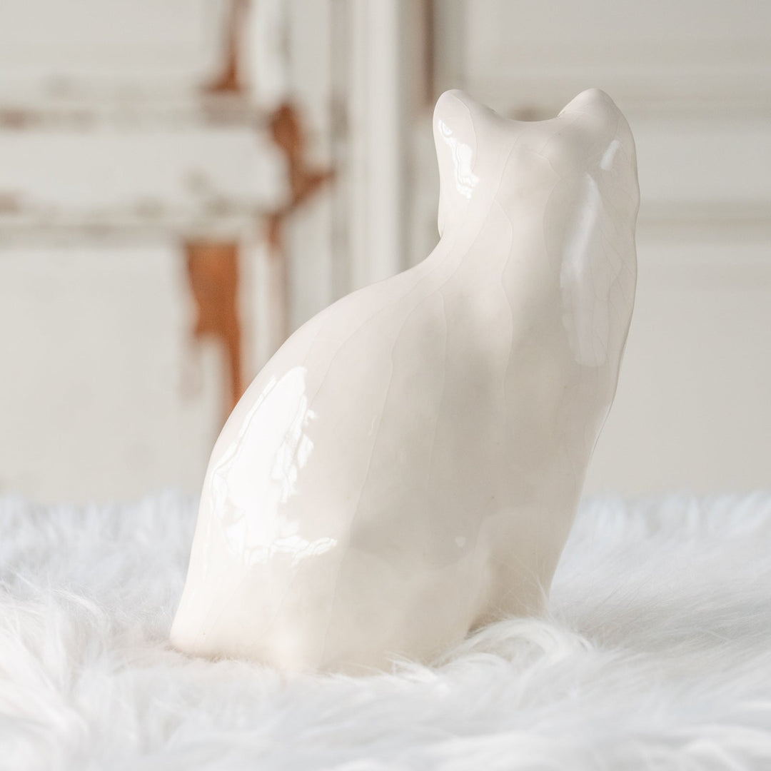 【Winstanley Cat ウィンスタンレイ キャット】真っ白なボディにオッドアイが美しい スノーウィー 白猫 /25L