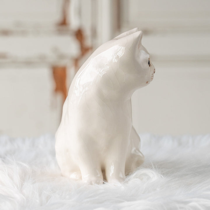 【Winstanley Cat ウィンスタンレイ キャット】真っ白なボディにオッドアイが美しい スノーウィー 白猫 /25L