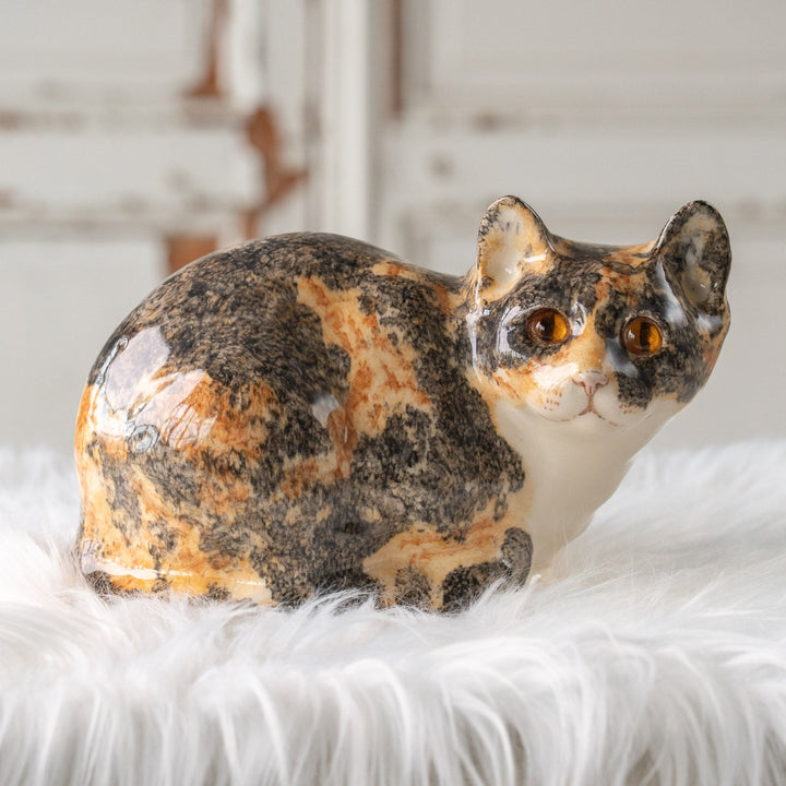 【Winstanley Cat ウィンスタンレイ キャット】丸い背中をなでたくなる キャリコ 三毛猫 /25L