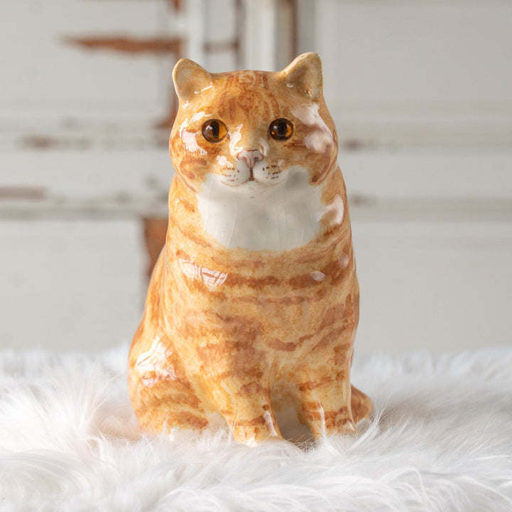 【Winstanley Cat ウィンスタンレイ キャット】ずんぐりしたフォルムがたまらない愛らしさ ジンジャー 茶トラ猫 /25L