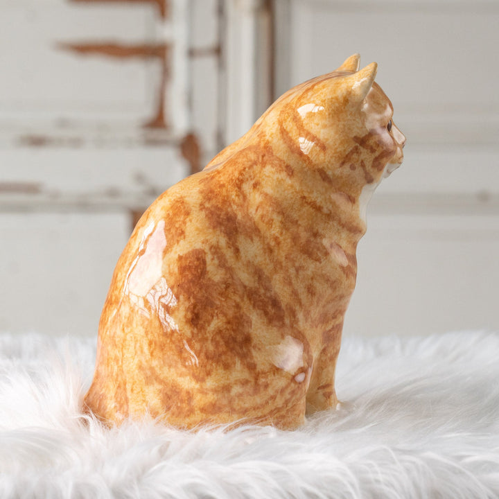 【Winstanley Cat ウィンスタンレイ キャット】ずんぐりしたフォルムがたまらない愛らしさ ジンジャー 茶トラ猫 /25L