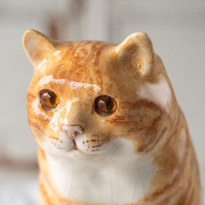 【Winstanley Cat ウィンスタンレイ キャット】ずんぐりしたフォルムがたまらない愛らしさ ジンジャー 茶トラ猫 /25L