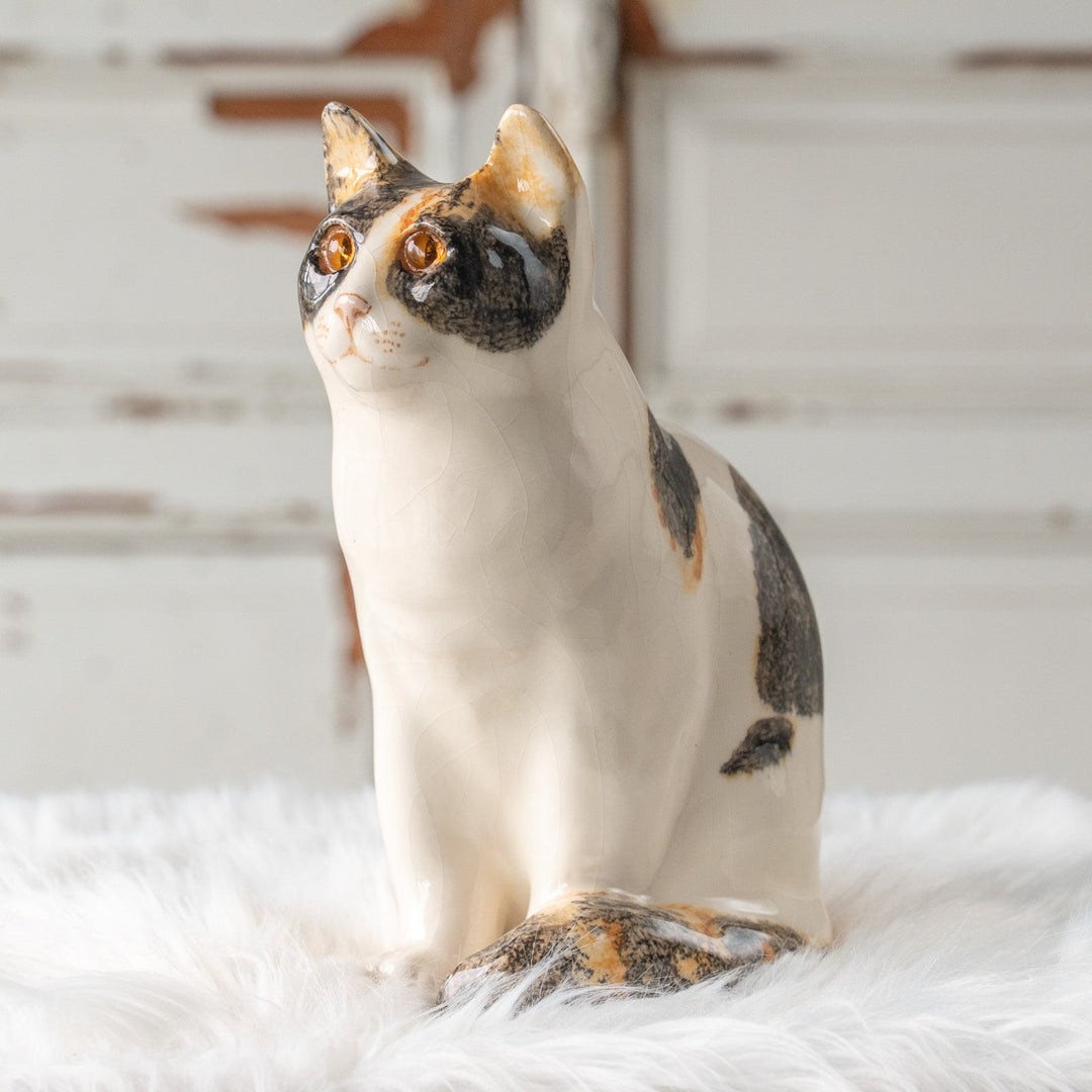 【Winstanley Cat ウィンスタンレイ キャット】しっぽマフラーのフォルムが可愛らしい キャリコ 三毛猫 /25L