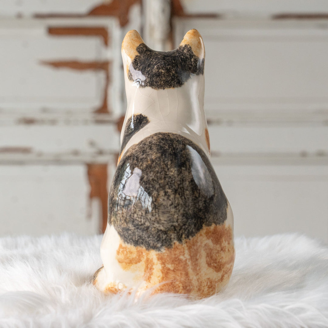 【Winstanley Cat ウィンスタンレイ キャット】しっぽマフラーのフォルムが可愛らしい キャリコ 三毛猫 /25L