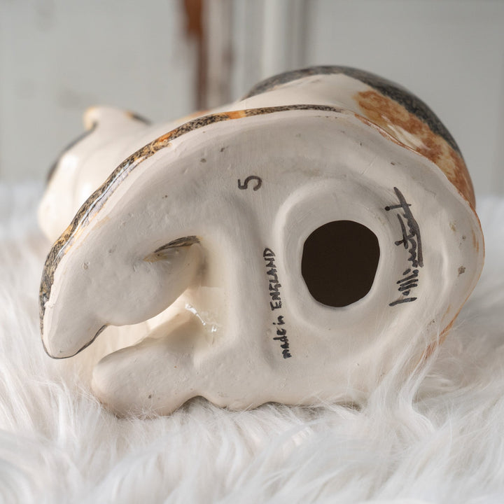 【Winstanley Cat ウィンスタンレイ キャット】しっぽマフラーのフォルムが可愛らしい キャリコ 三毛猫 /25L