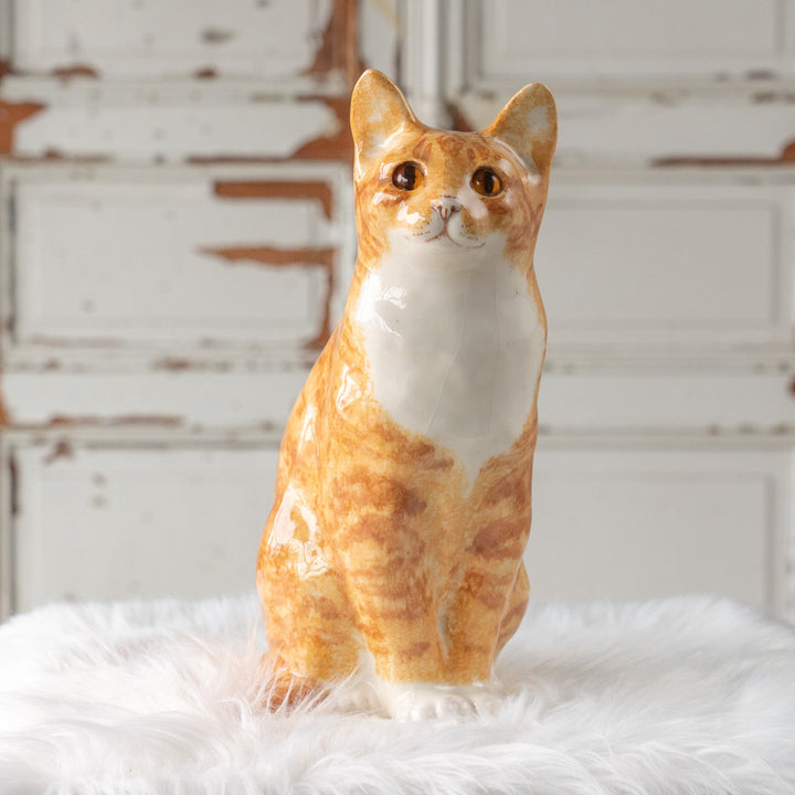 【Winstanley Cat ウィンスタンレイ キャット】遠くを見つめる物憂げな表情が印象的 ジンジャー 茶トラ猫 /25L