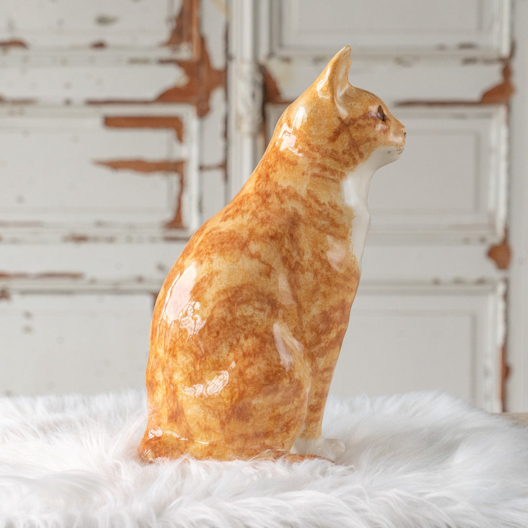 【Winstanley Cat ウィンスタンレイ キャット】遠くを見つめる物憂げな表情が印象的 ジンジャー 茶トラ猫 /25L