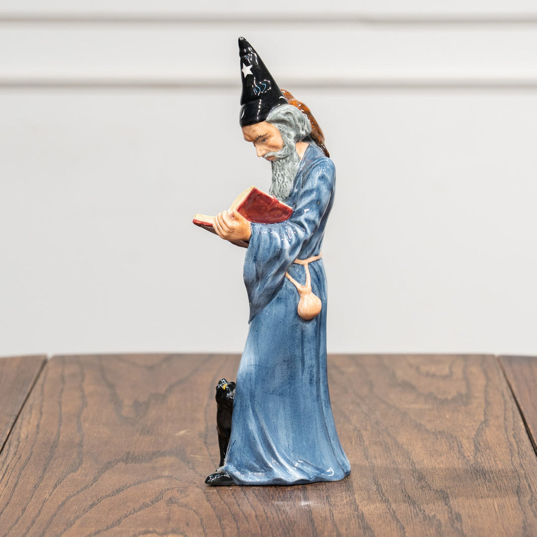 【ROYAL DOULTON ロイヤルドルトン THE WIZARD ウィザード】魔術師 フィギュリン /25L