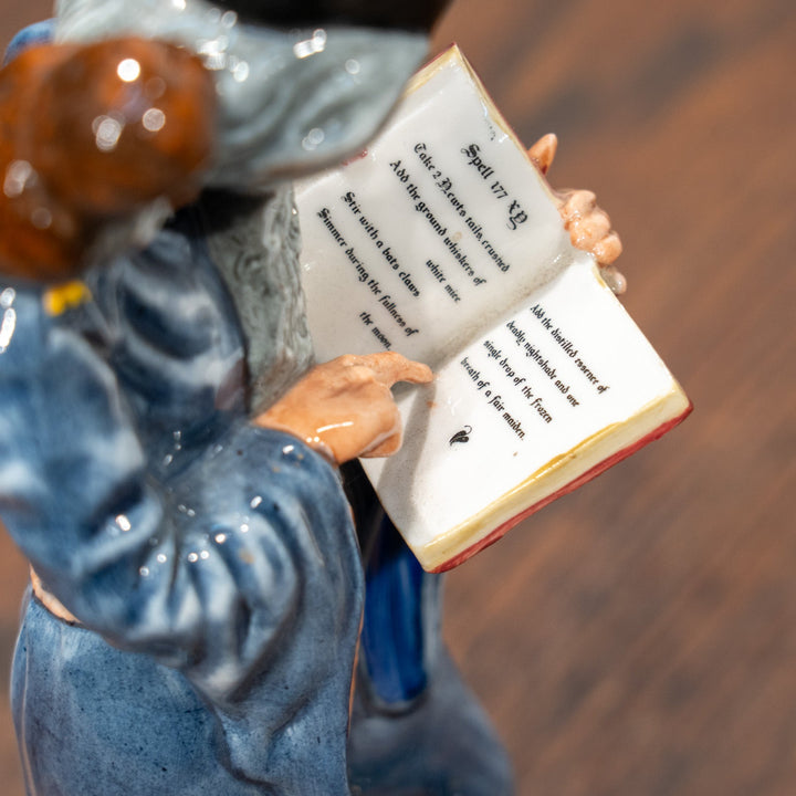 【ROYAL DOULTON ロイヤルドルトン THE WIZARD ウィザード】魔術師 フィギュリン /25L