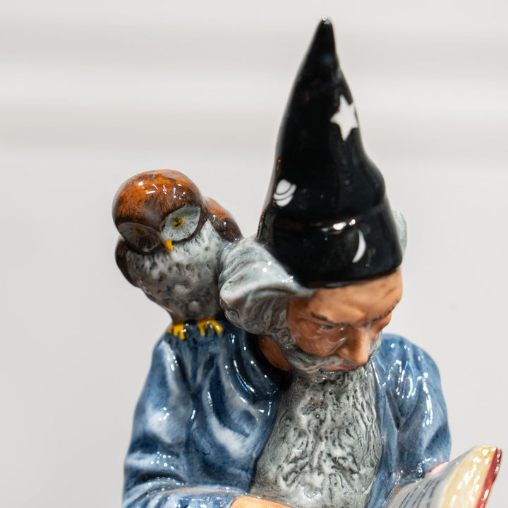 【ROYAL DOULTON ロイヤルドルトン THE WIZARD ウィザード】魔術師 フィギュリン /25L