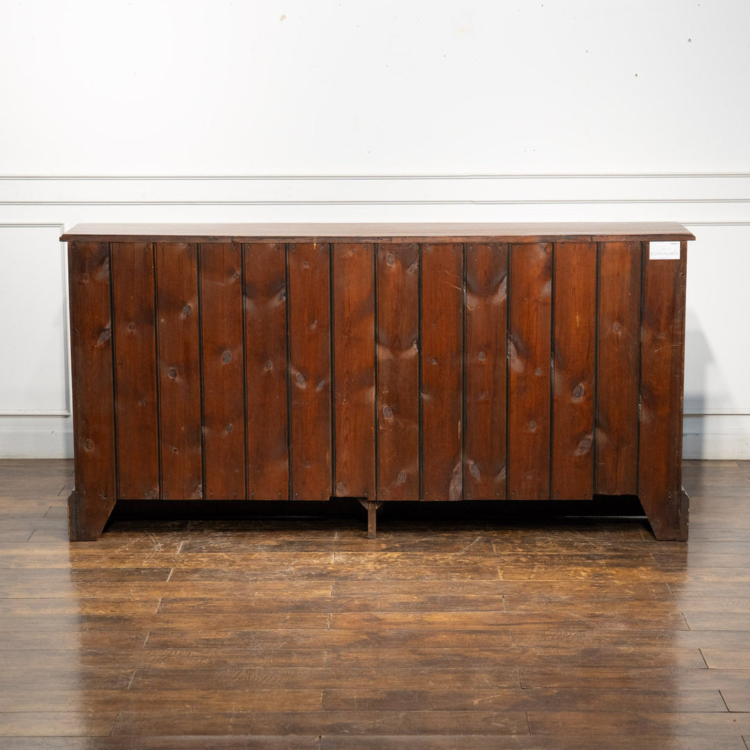 3面ガラス扉で収納品を一際美しく見せる ミラーバック ロータイプ ディスプレイキャビネット /25L