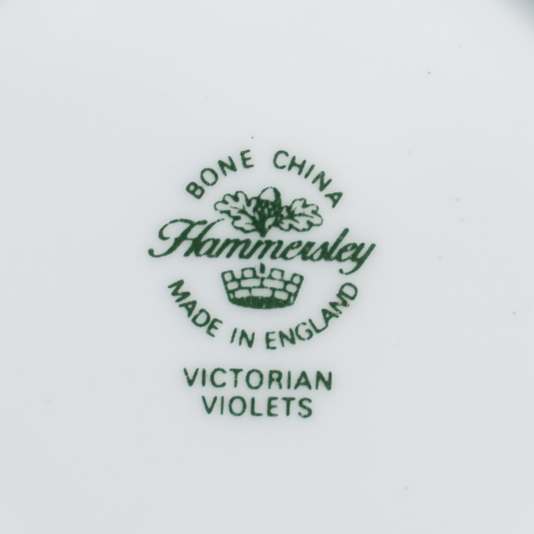 【Hammersley ハマースレイ /VICTORIAN VIOLETS ヴィクトリアンバイオレット】コーヒーカップ&ソーサー /25L