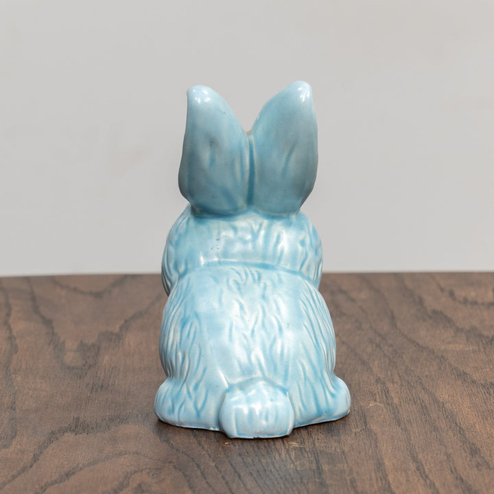 【SylvaC シルバック】ブルーバニー おだんご型うさぎ ターコイズブルー フィギュリン /25L