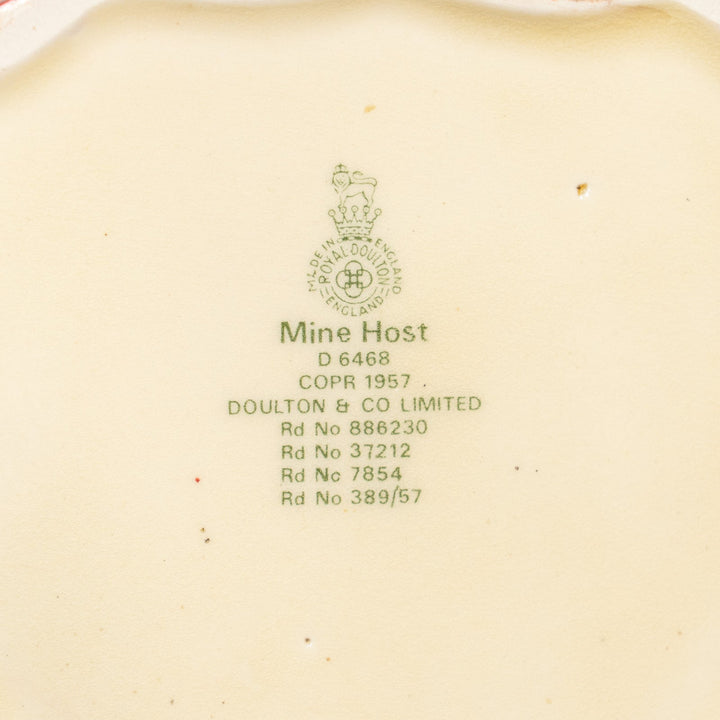 【ROYAL DOULTON ロイヤルドルトン Mine Host マイン・ホスト】キャラクタージャグ ラージ /25L