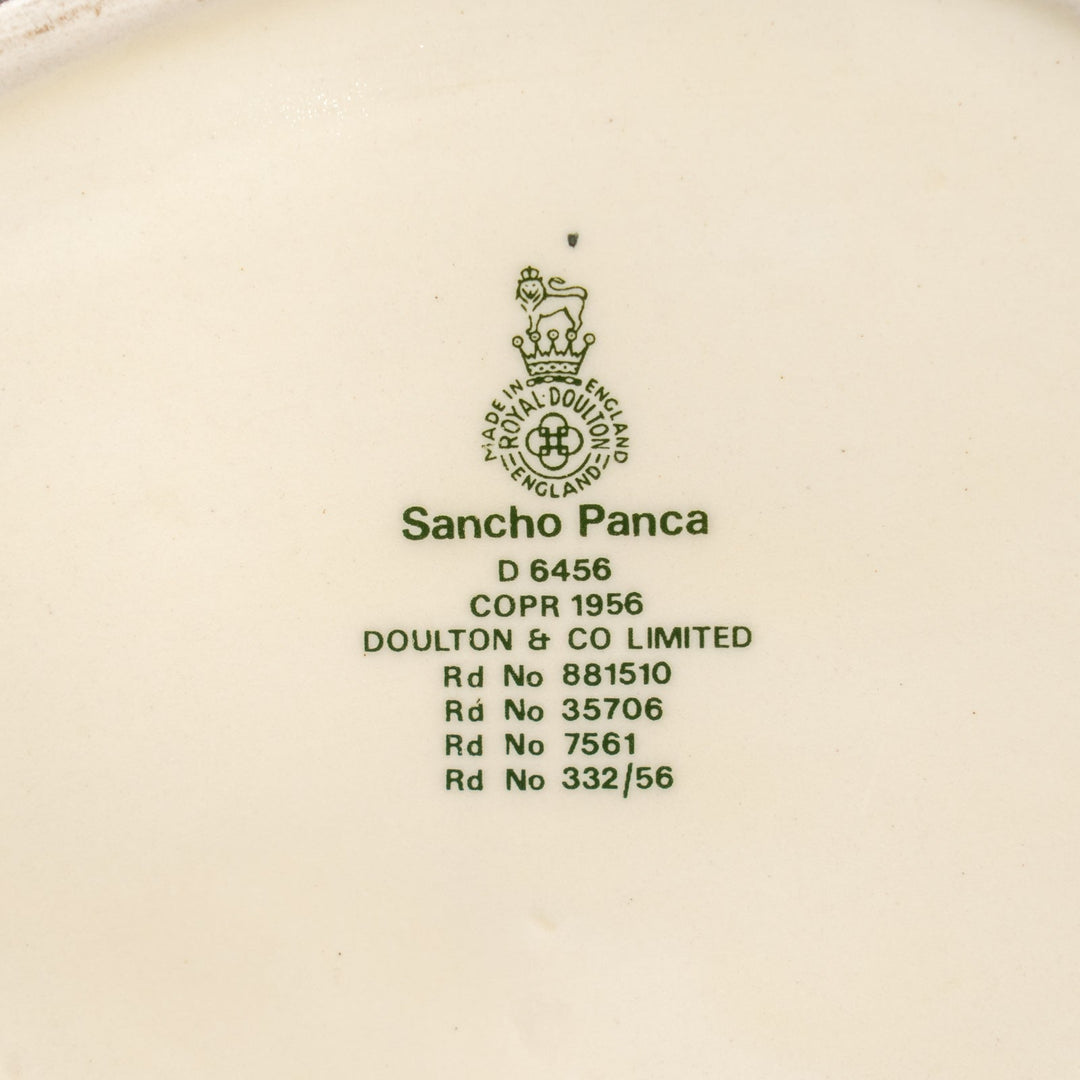 【ROYAL DOULTON ロイヤルドルトン Sancho Panca サンチョ・パンサ】キャラクタージャグ ラージ /25L