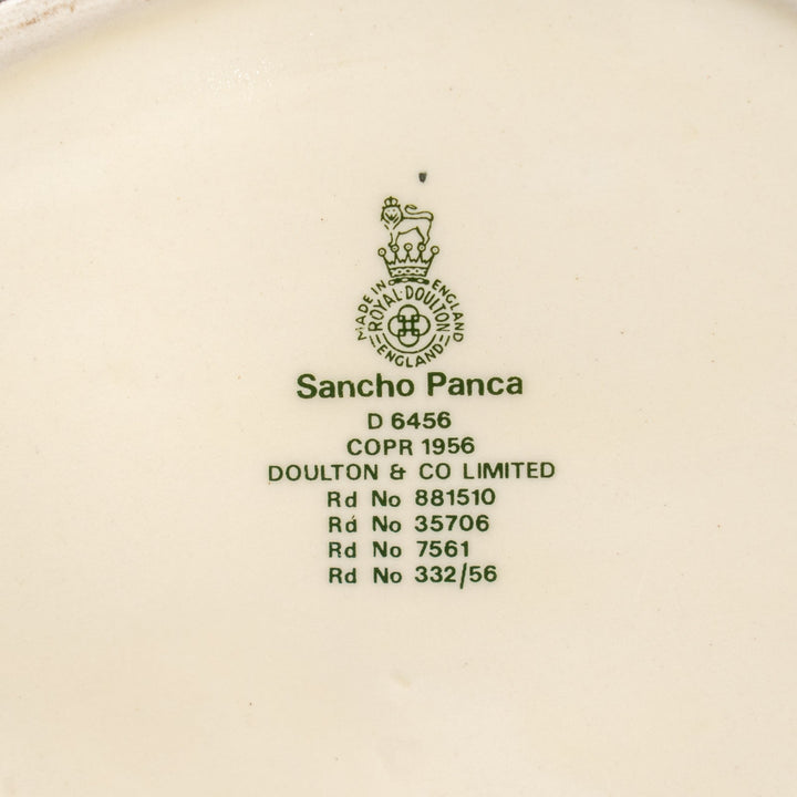 【ROYAL DOULTON ロイヤルドルトン Sancho Panca サンチョ・パンサ】キャラクタージャグ ラージ /25L