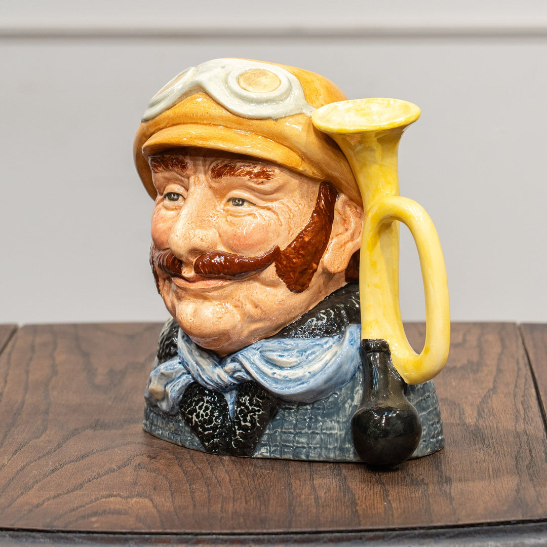 【ROYAL DOULTON ロイヤルドルトン Veteran Motorist ベテラン・モータリスト】キャラクタージャグ ラージ /25L