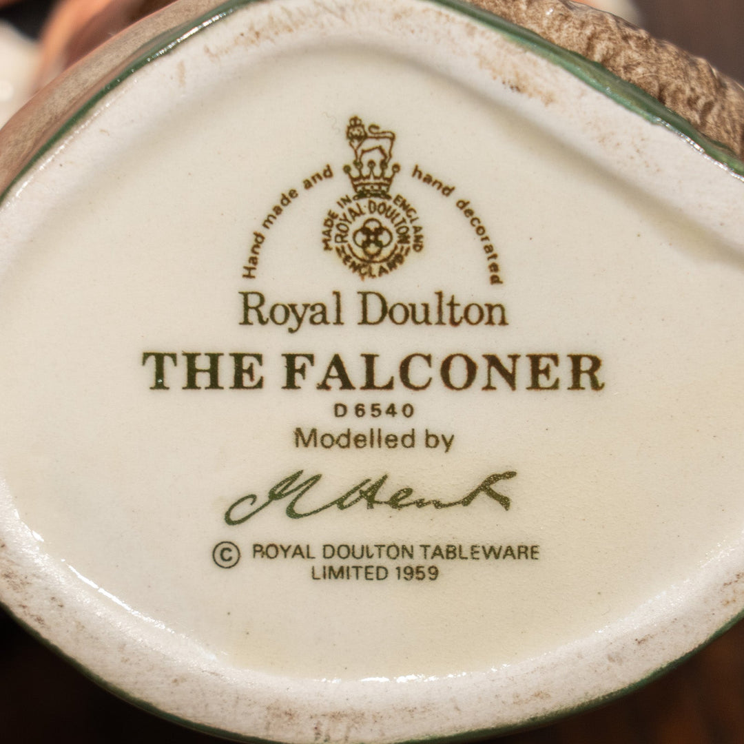 【ROYAL DOULTON ロイヤルドルトン The Falconer ファルコナー】キャラクタージャグ スモール /25L