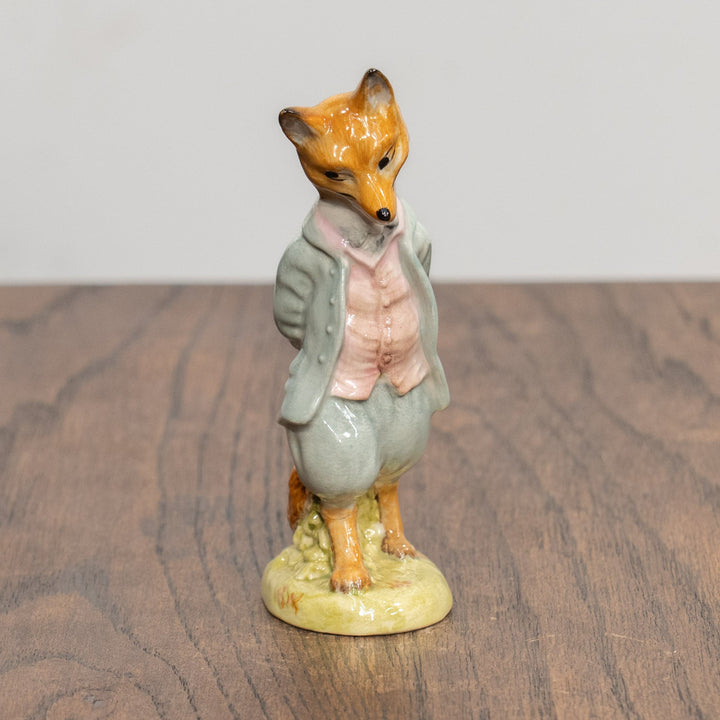 【BESWICK ベスウィック】きつねの紳士 フィギュリン /25L
