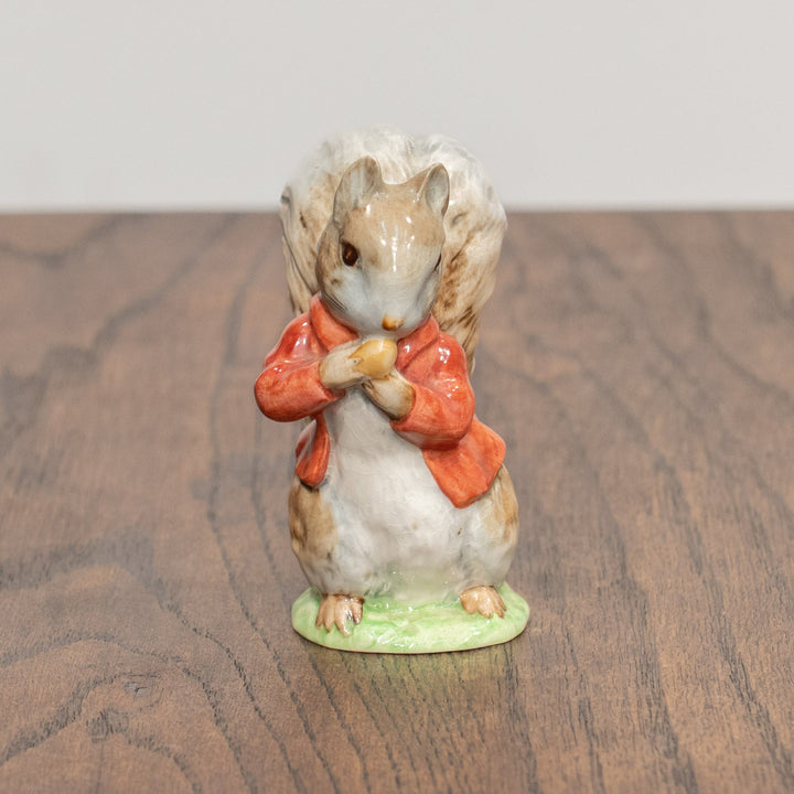 【BESWICK ベスウィック】リスのカルアシ・チミー 金文字スタンプ フィギュリン /25L-B