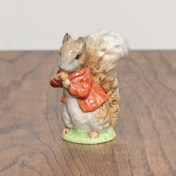 【BESWICK ベスウィック】リスのカルアシ・チミー 金文字スタンプ フィギュリン /25L-B