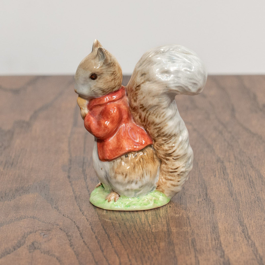 【BESWICK ベスウィック】リスのカルアシ・チミー 金文字スタンプ フィギュリン /25L-B