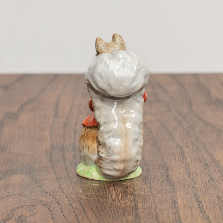 【BESWICK ベスウィック】リスのカルアシ・チミー 金文字スタンプ フィギュリン /25L-B